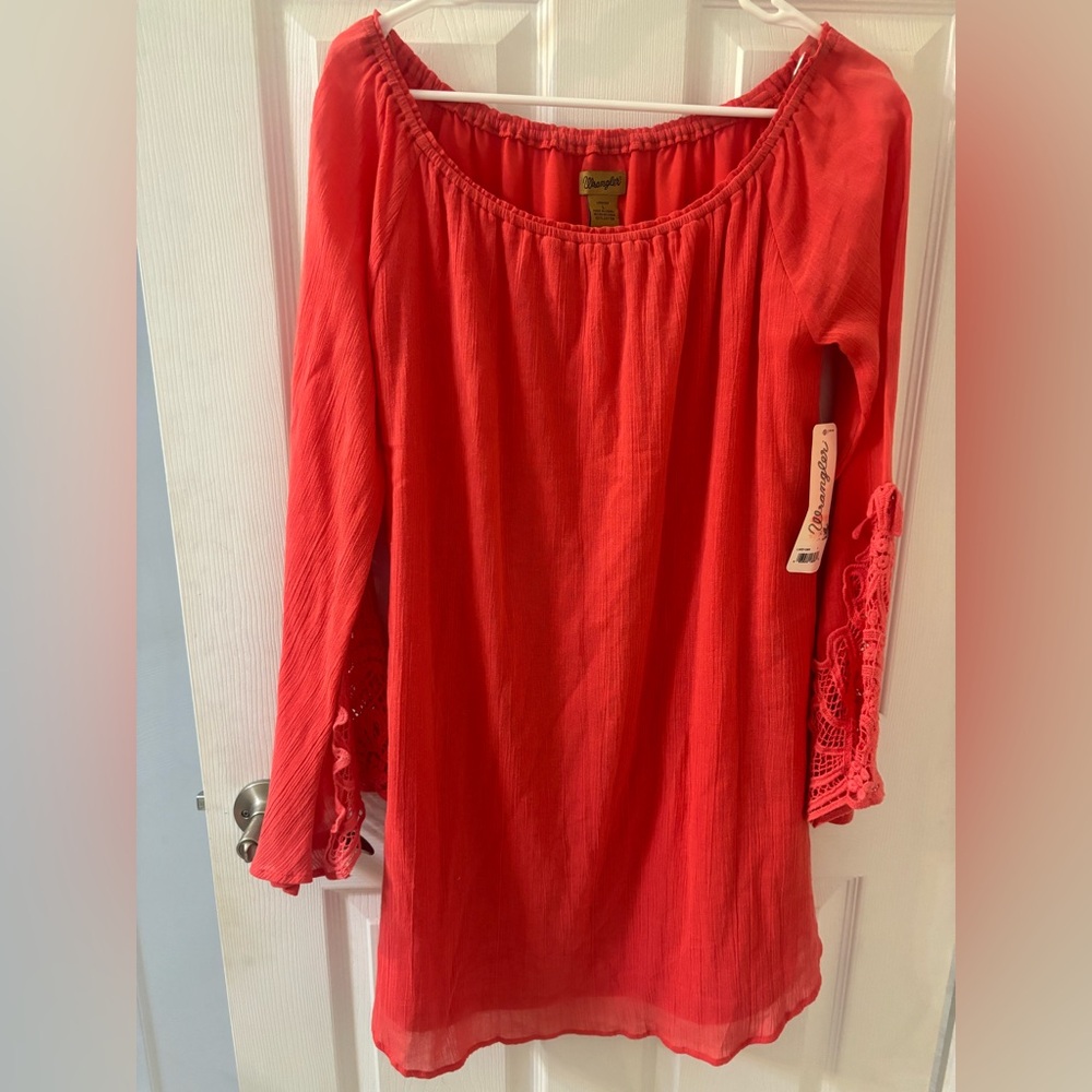 Wrangler dress - Pink‎ / Coral Color